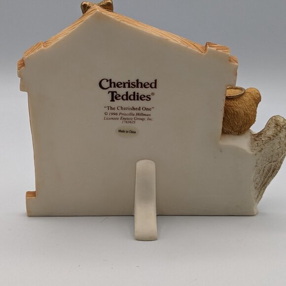 Cherished Teddies Nativity Prayer Plaque "The Cherished One" (176362S) 1996 - Picture 6 of 11
